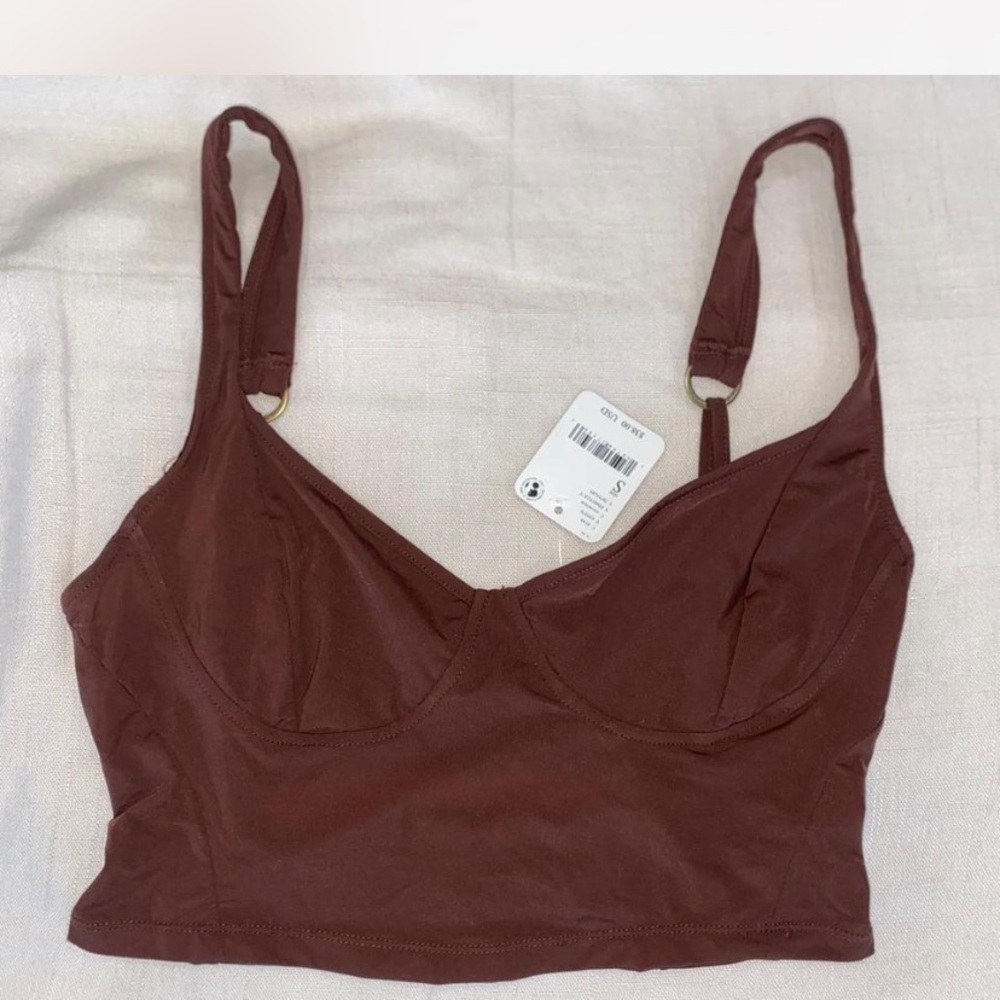 Free People Brown Bralette